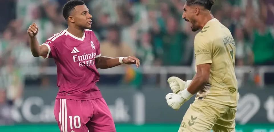 Two players celebrating during a football match