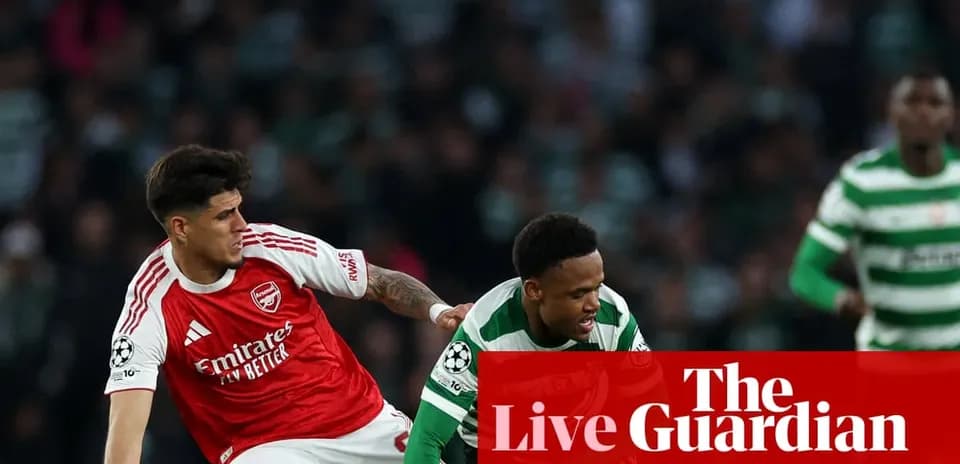 Player from Arsenal tackling a Celtic player