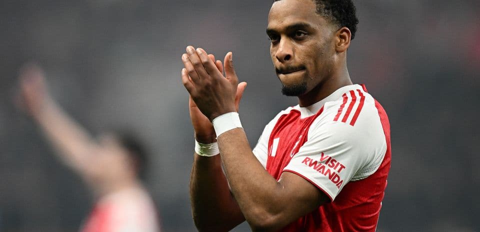 Player applauding fans after a match