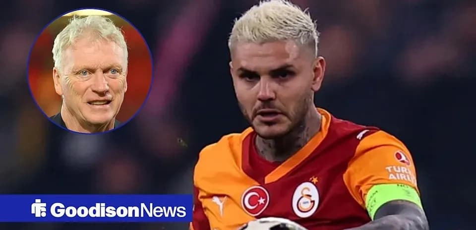 Player in Galatasaray kit preparing to pass the ball