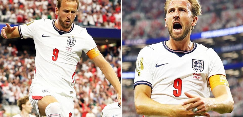 Harry Kane Matches Gary Lineker’s England World Cup Scoring Record with Two Goals Against Croatia