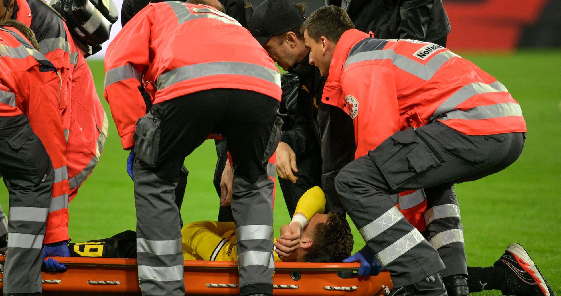 Borussia Dortmund's Konstantinos Karetsas Hospitalized After Collapsing During Champions League Debut