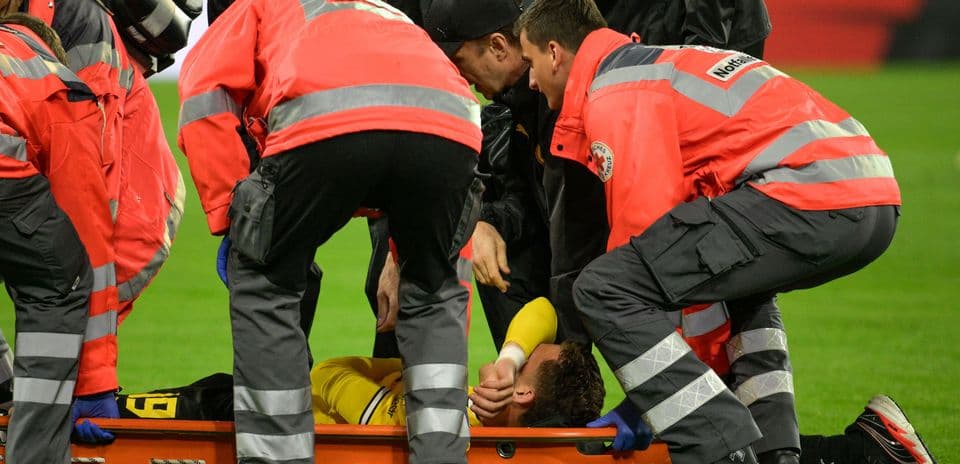 Borussia Dortmund's Konstantinos Karetsas Hospitalized After Collapsing During Champions League Debut