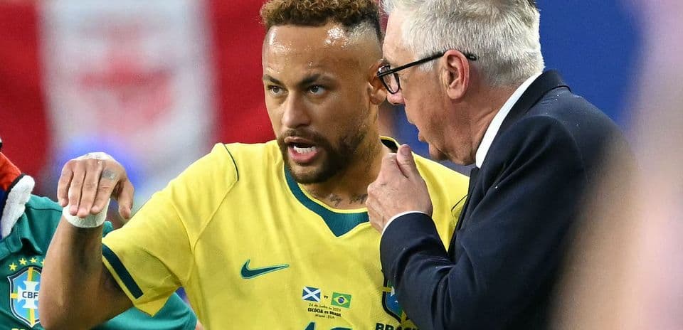 Carlo Ancelotti Defends Neymar's World Cup Spot as Brazil Legend Retires