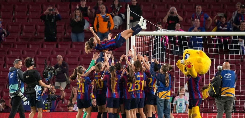 Claudia Pina Nets Four as Barcelona Crush Real Madrid 7-0 in El Clasico