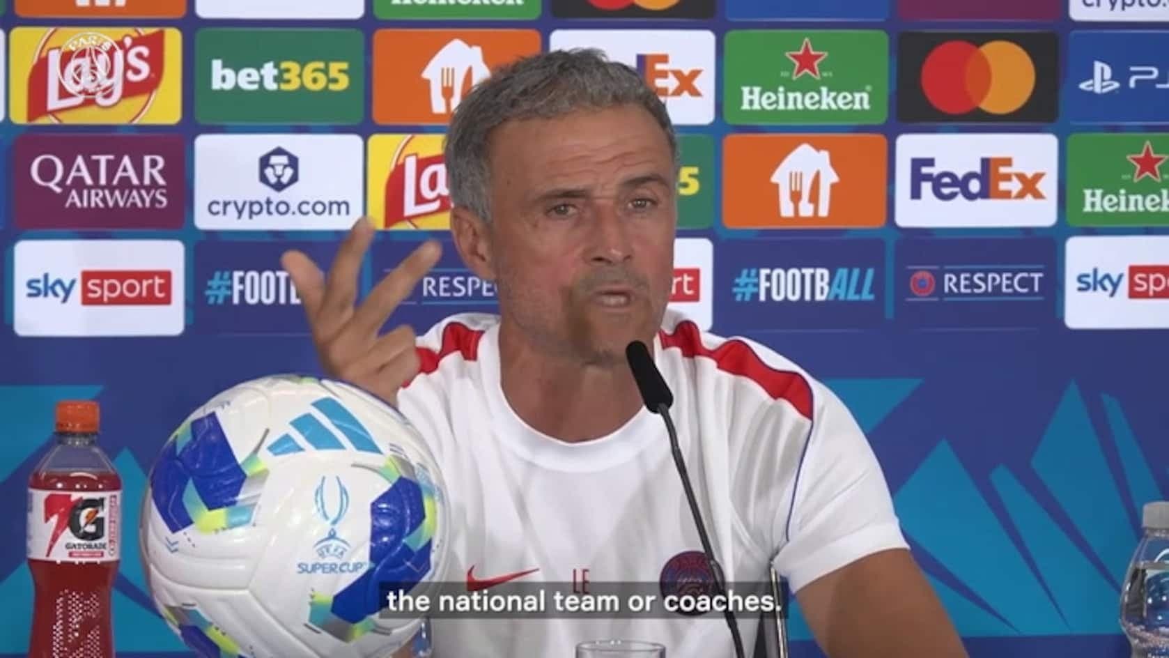 Luis Enrique Expresses Pride in Spanish Football Ahead of Super Cup Clash
