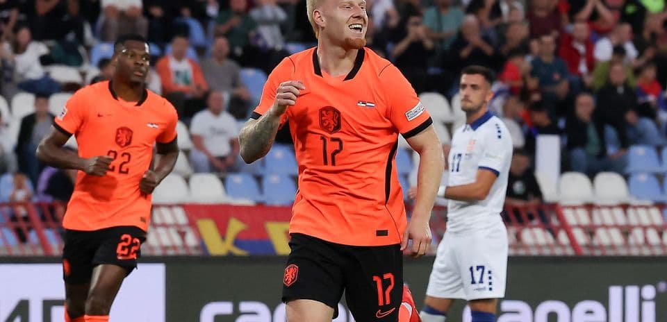 Mexx Meerdink Shines with Two Goals in Netherlands' Nations League Win Over Serbia