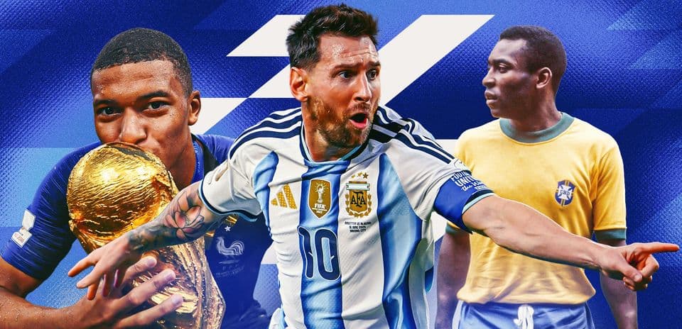 Top 10 World Cup Players of All Time: Messi, Pele, Mbappe, and More