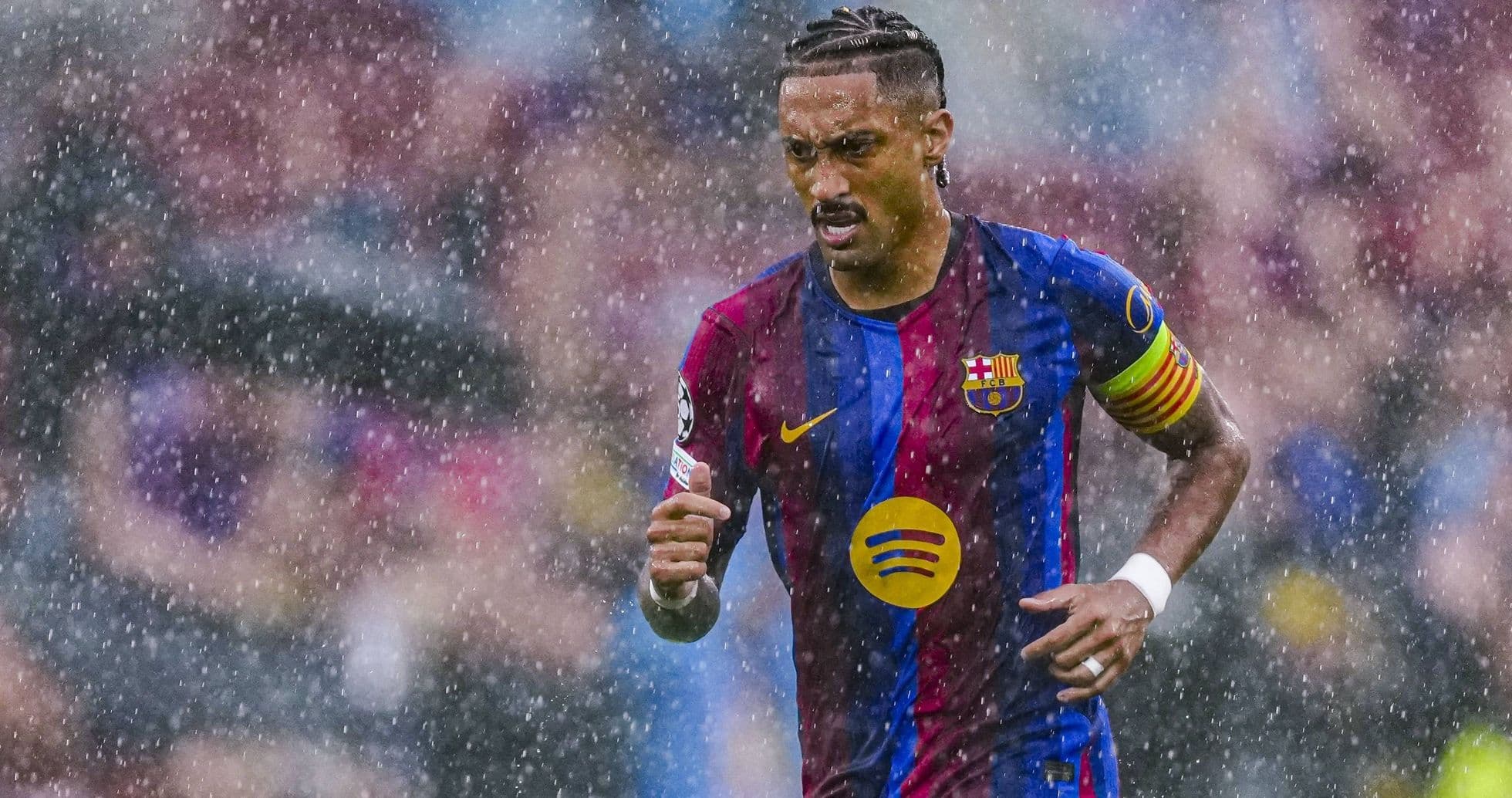 Raphinha Scores Twice in Barcelona's Champions League Win and Deflects Ballon d'Or Questions