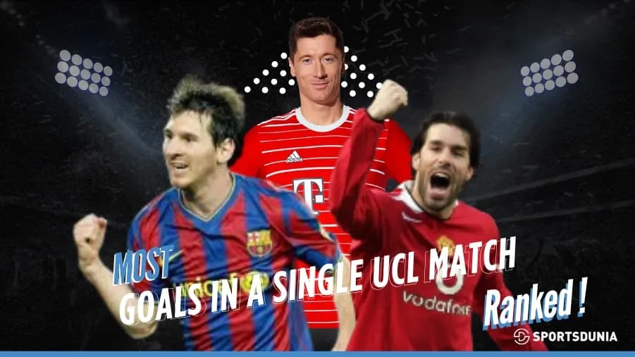 Top Players With Most Goals Scored in a Single Champions League Match