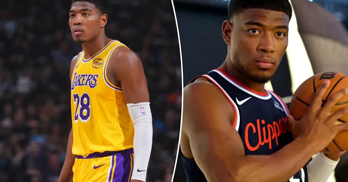 Rui Hachimura Switches Lakers Fans to Clippers in Unusual Jersey Swap