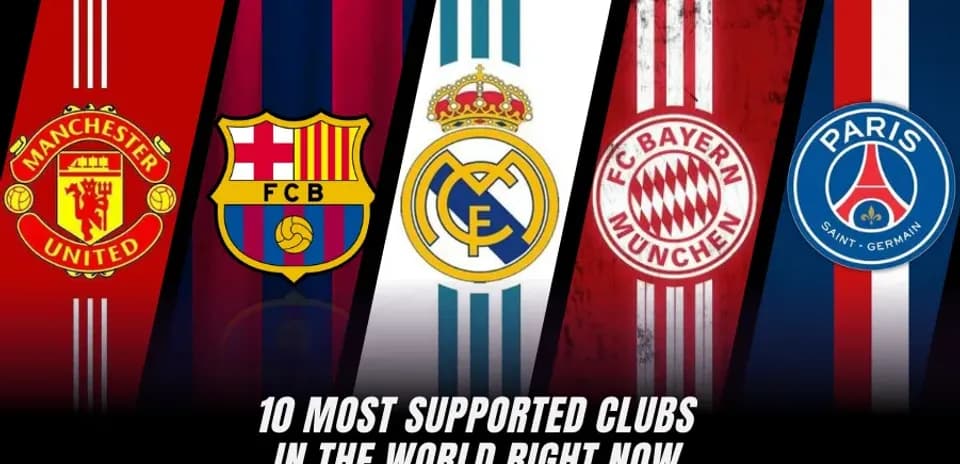 Top 10 Football Clubs with the Biggest Fanbases Worldwide