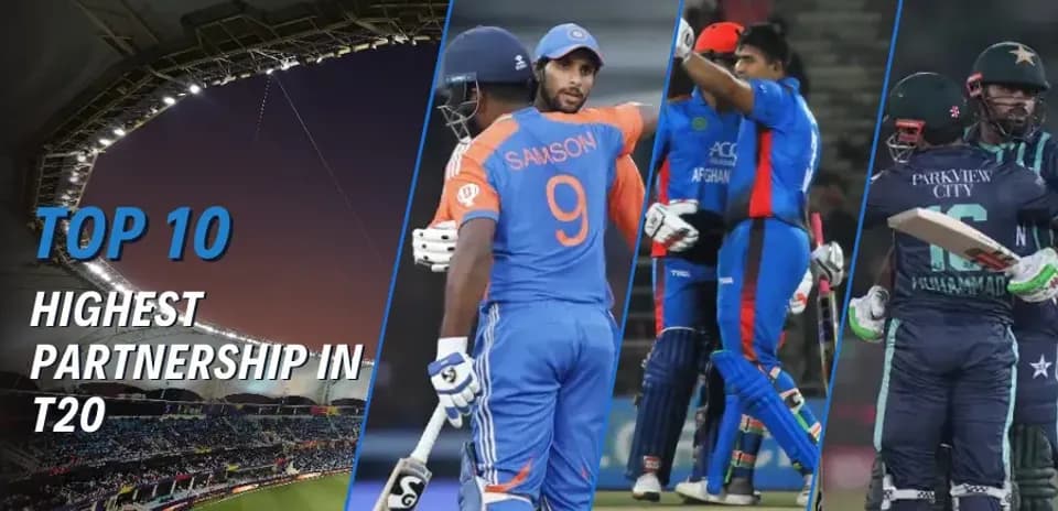 Top 10 Highest Partnerships in T20 Cricket (2026 Update)