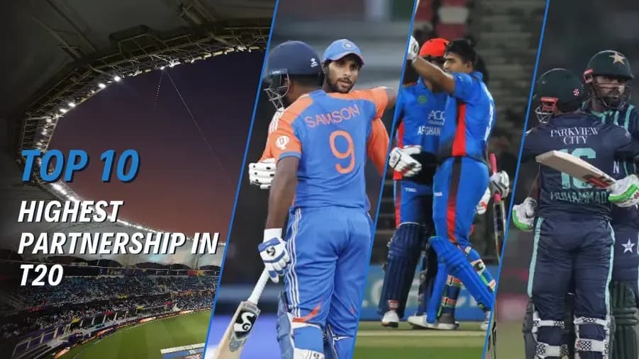 Top 10 Highest Partnerships in T20 Cricket (2026 Update)