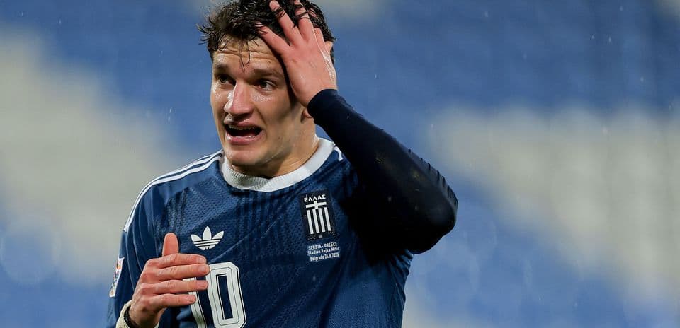 Arsenal Faces New Injury Worry as Christos Tzolis Leaves Greece Match After Ignoring Substitution