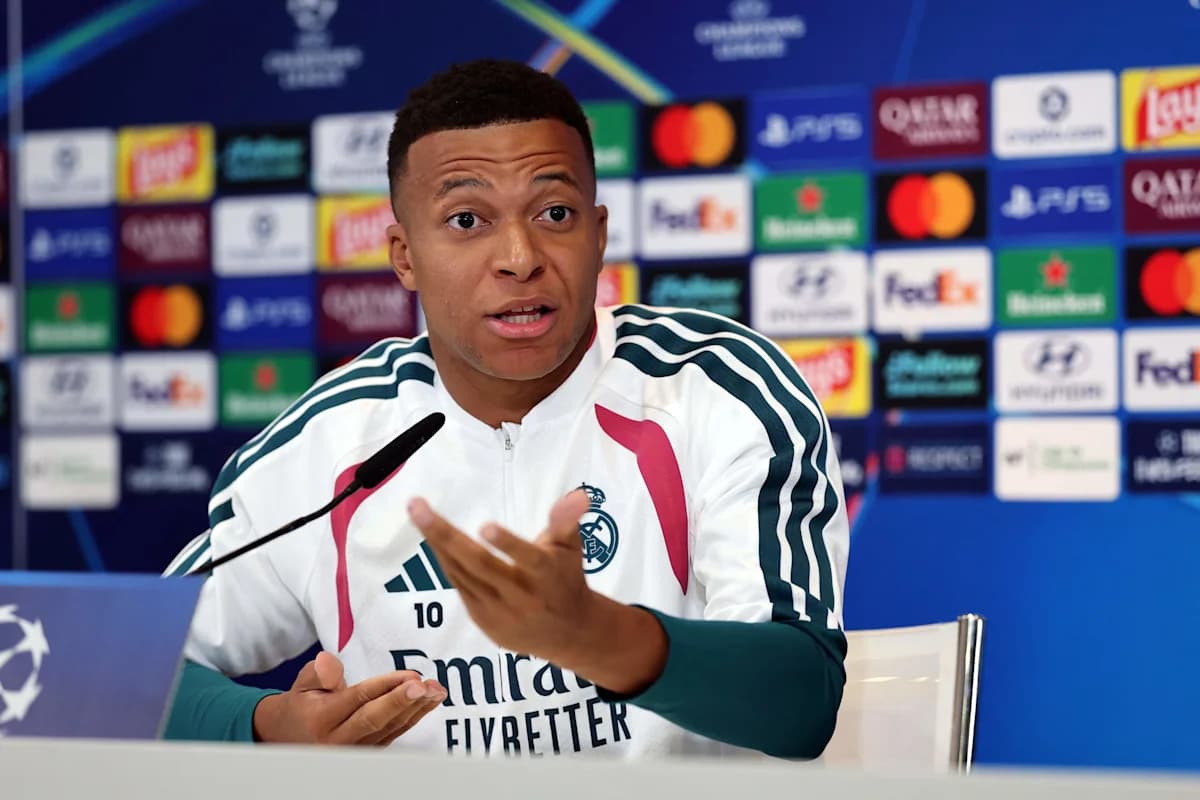 Kylian Mbappé Defends His Defensive Effort Ahead of Real Madrid's Champions League Match