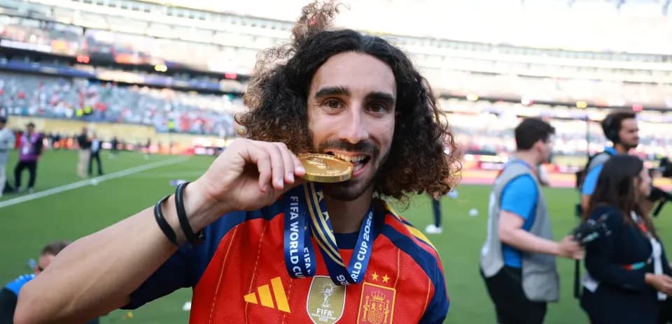 Marc Cucurella Honors Luis de la Fuente with New Tattoo After World Cup Triumph