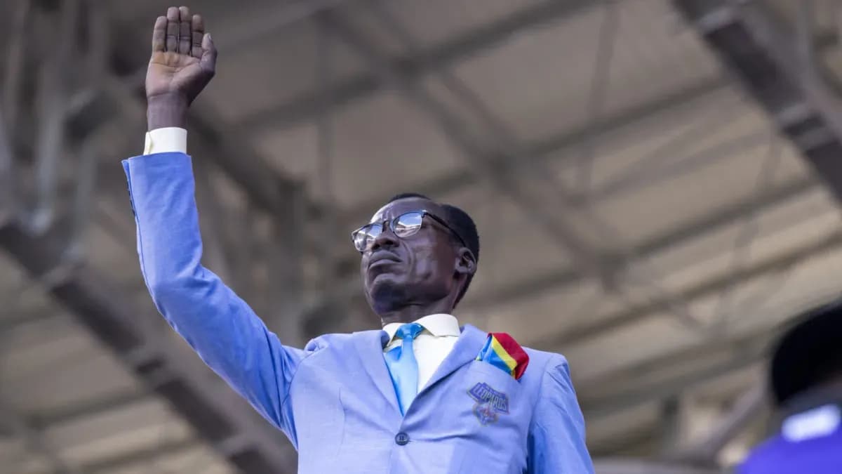 Meet Lumumba Vea: DR Congo's Iconic Statue Fan at World Cup Matches
