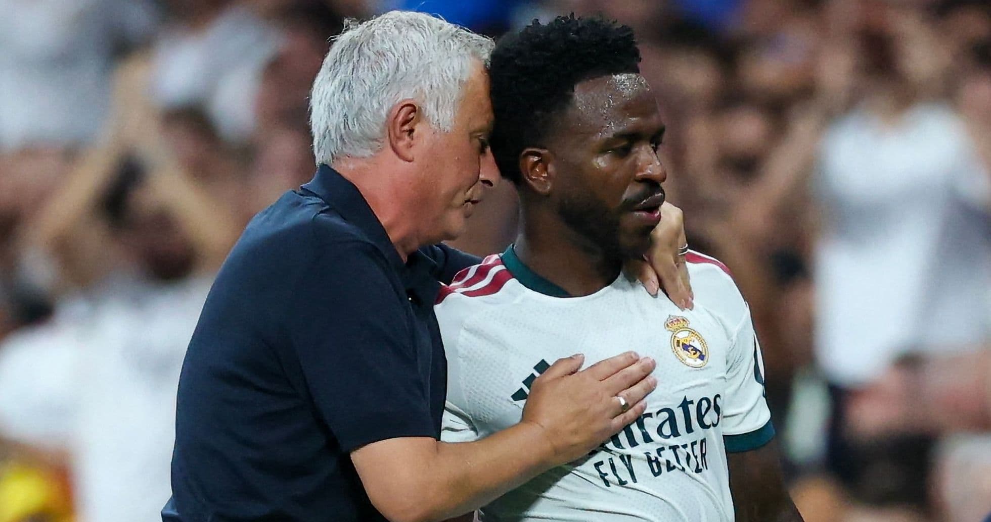 Jose Mourinho Backs Vinicius Junior After Real Madrid Fans Whistle During Inter Victory