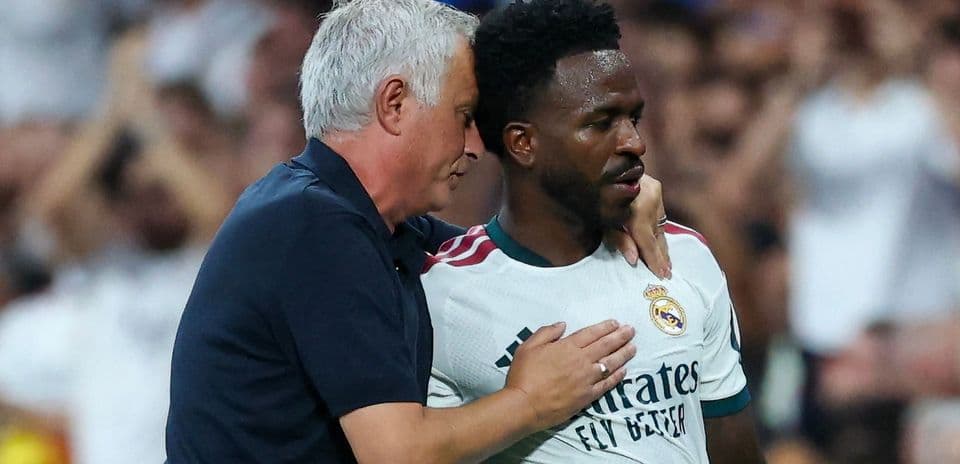 Jose Mourinho Backs Vinicius Junior After Real Madrid Fans Whistle During Inter Victory