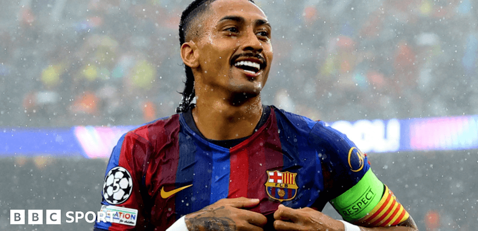 Raphinha Shines as Barcelona Crush Feyenoord 5-1 in Champions League