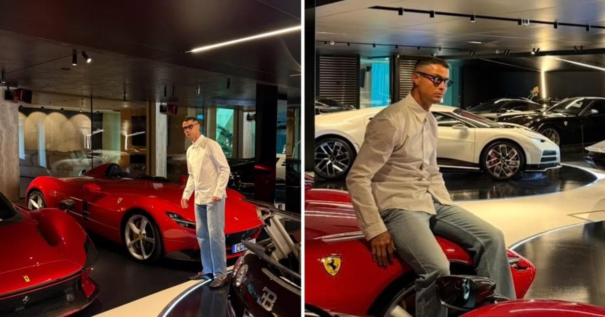 Cristiano Ronaldo’s $21 Million Supercar Garage Unveiled