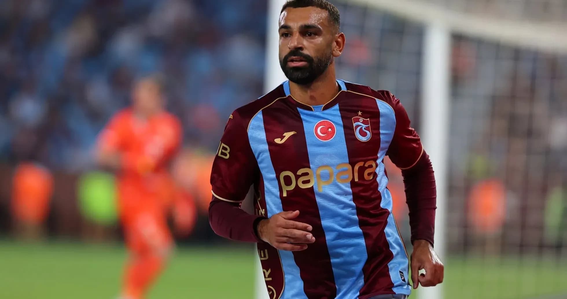Trabzonspor player running on the pitch Trabzonspor player running on the pitch