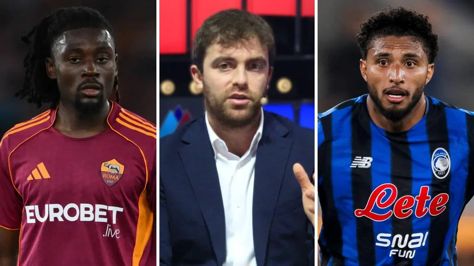 Three individuals: two players and one commentator Three individuals: two players and one commentator