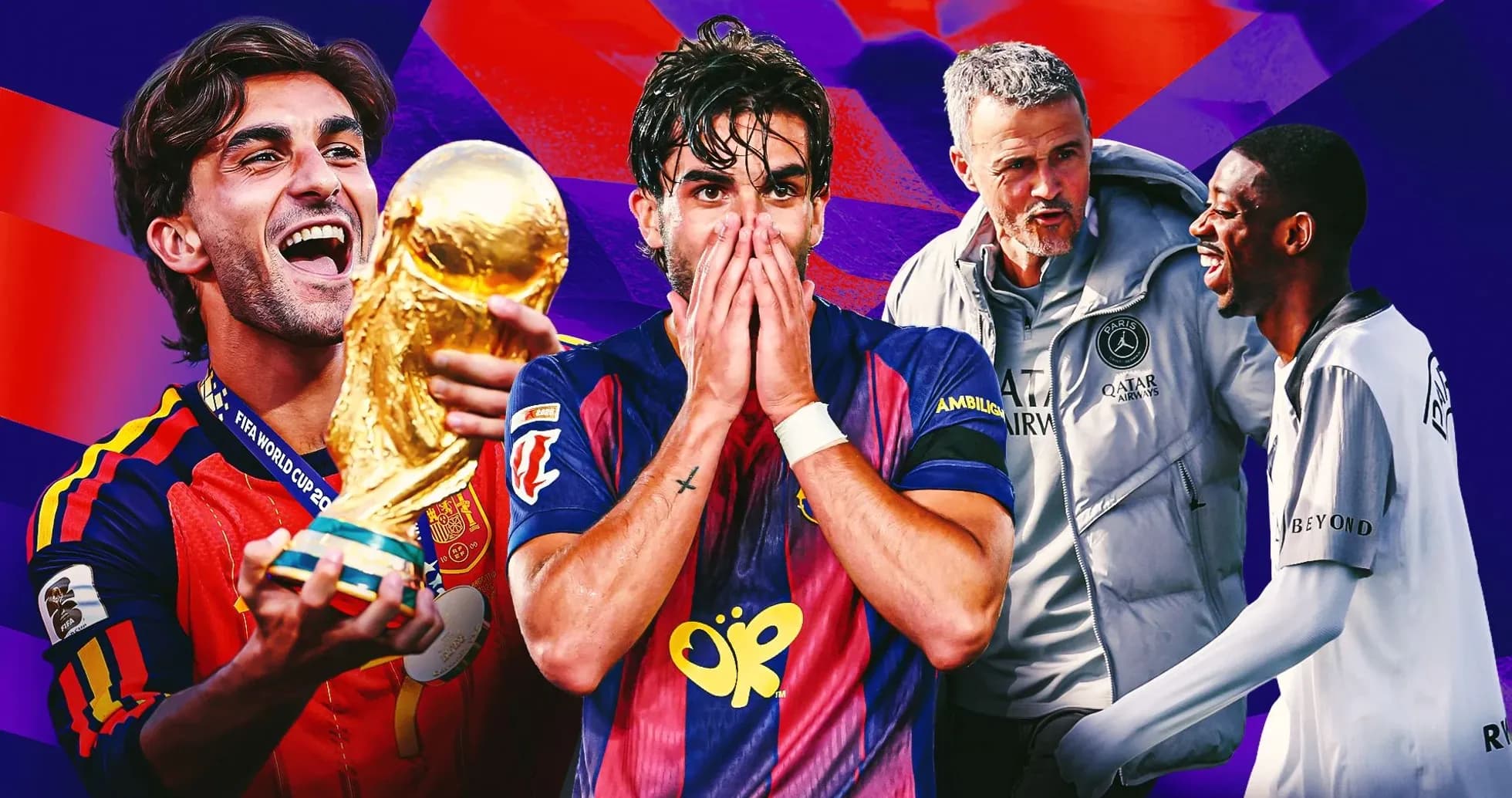 Player celebrating World Cup win alongside teammates Player celebrating World Cup win alongside teammates