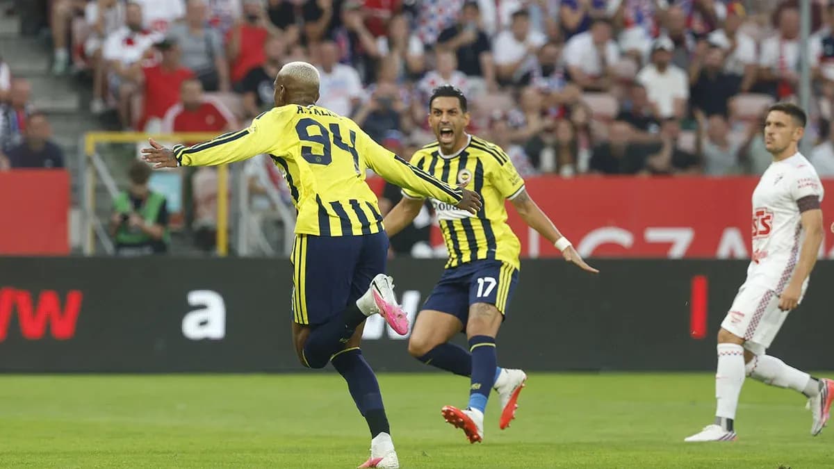 Fenerbahçe players celebrating a goal during match Fenerbahçe players celebrating a goal during match