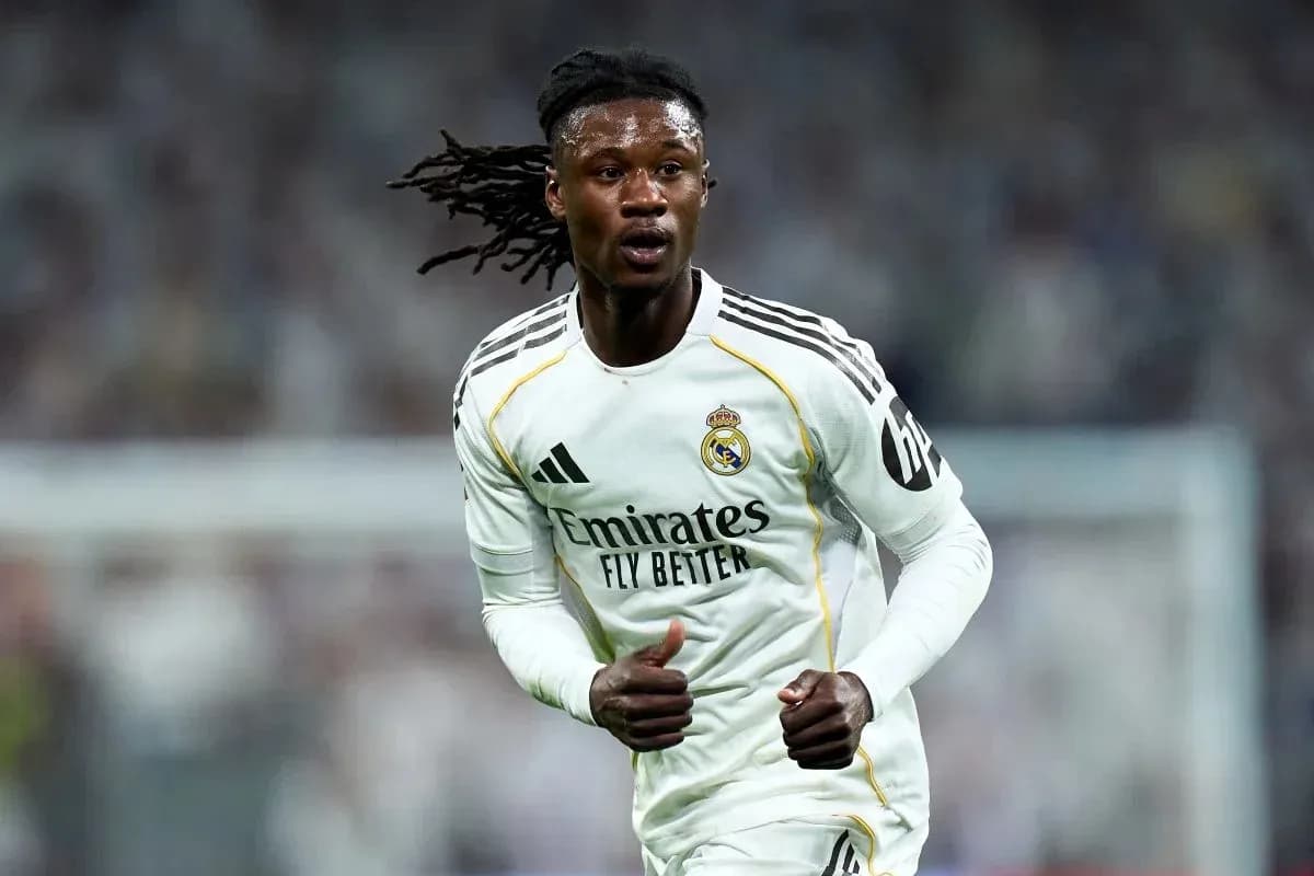 Player running during match for Real Madrid Player running during match for Real Madrid