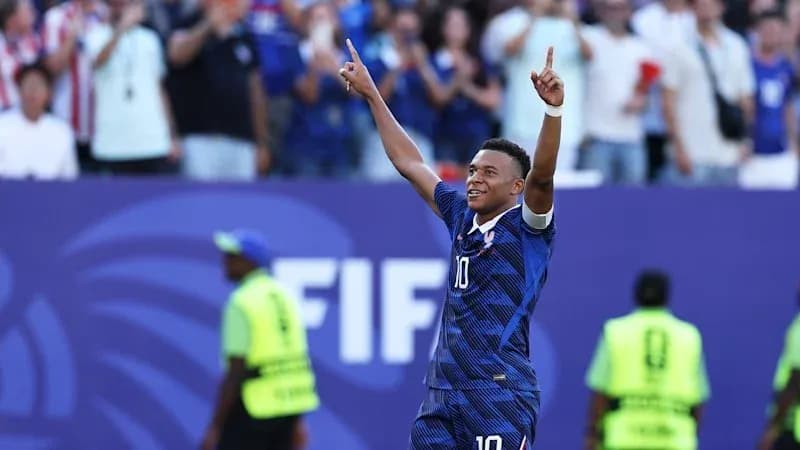 Player celebrating after scoring a goal Player celebrating after scoring a goal