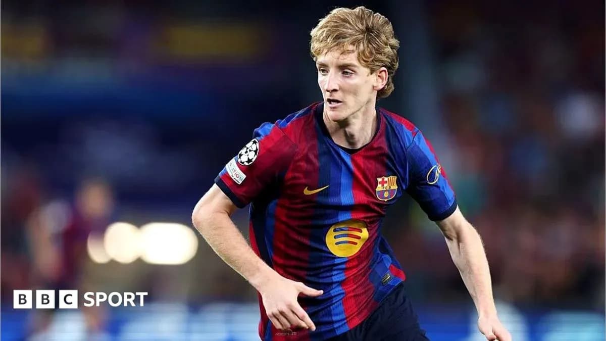 Barcelona player running during a Champions League match Barcelona player running during a Champions League match