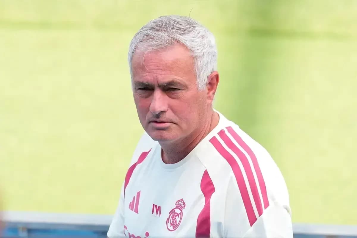 Coach wearing Real Madrid training kit outdoors Coach wearing Real Madrid training kit outdoors