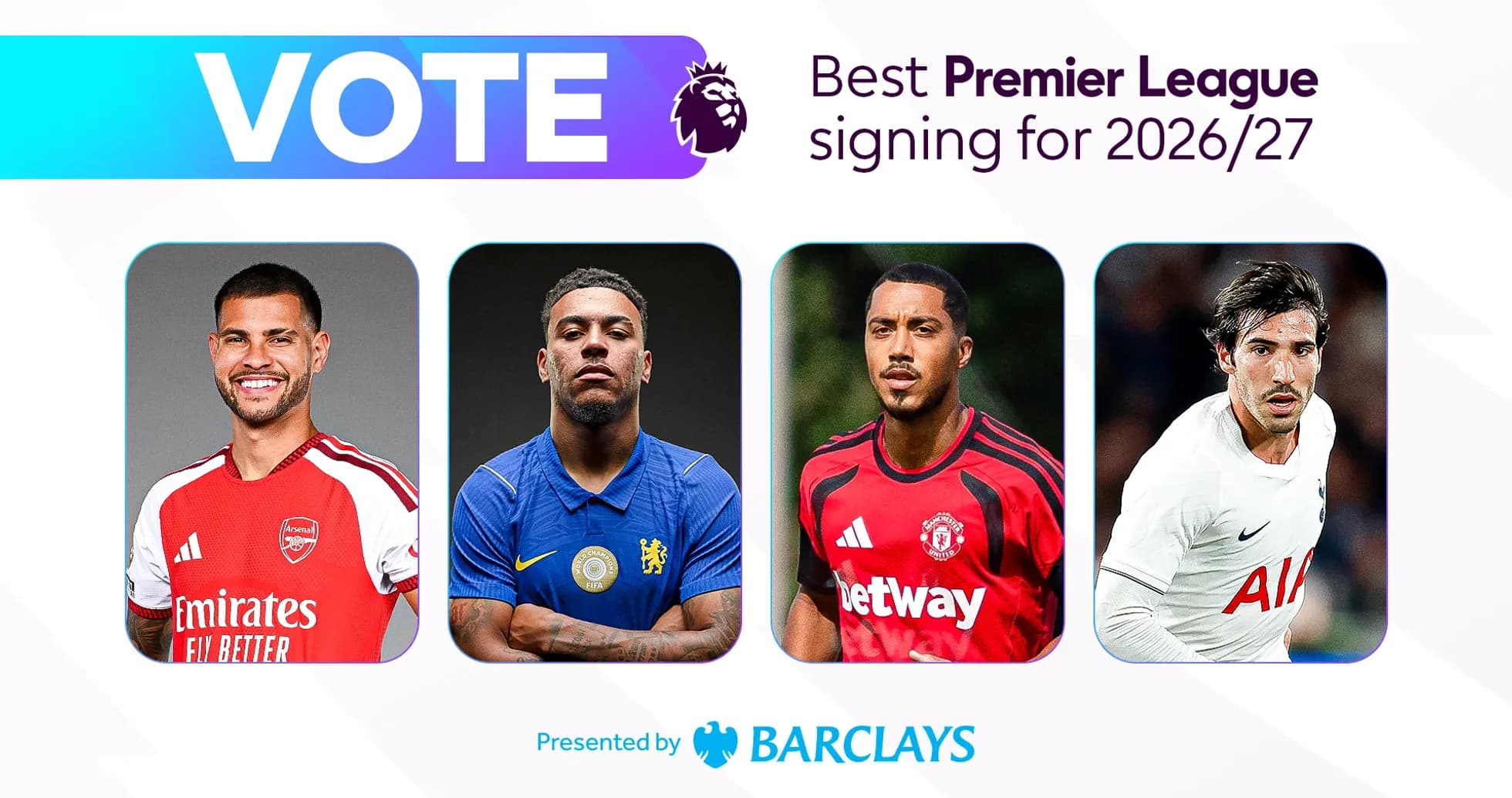 Four players nominated for Premier League signing award Four players nominated for Premier League signing award