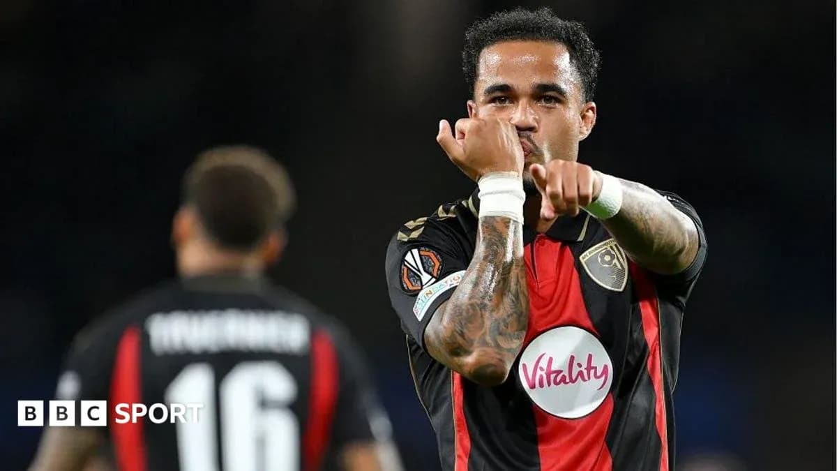 Player celebrating a goal with hand gesture Player celebrating a goal with hand gesture