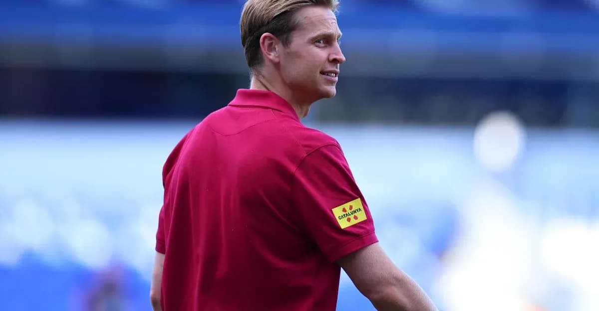 Referee in red shirt at football match Referee in red shirt at football match