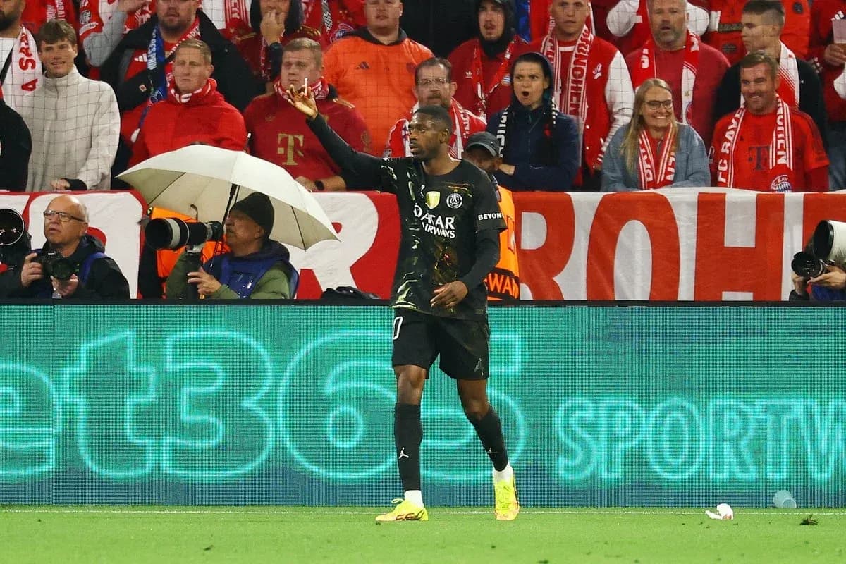 Goalkeeper gesturing to fans during match Goalkeeper gesturing to fans during match