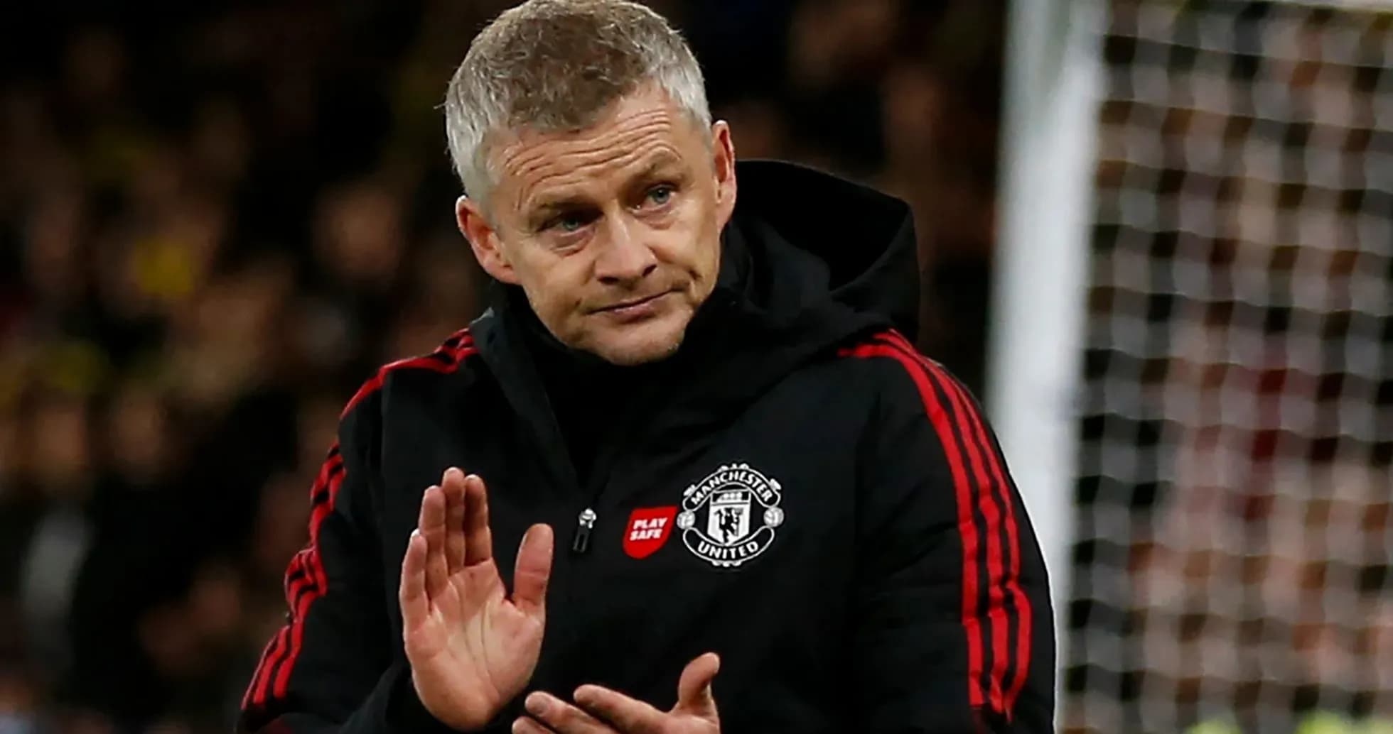 Manager applauding fans during match at stadium Manager applauding fans during match at stadium