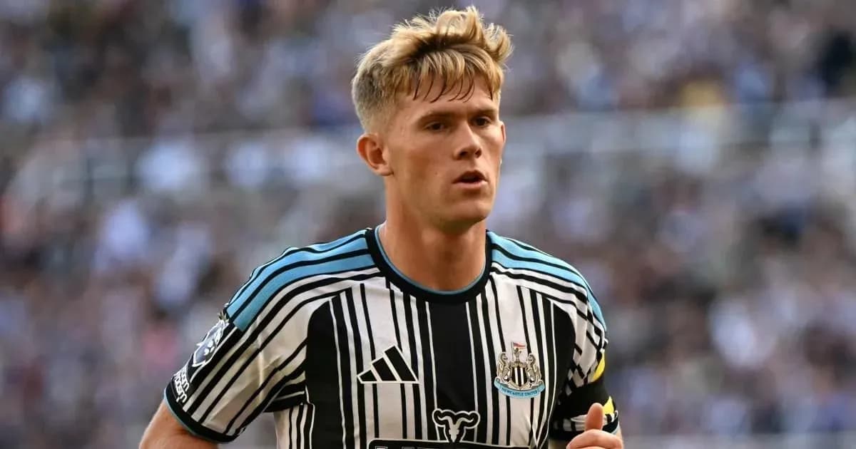 Newcastle player running on the pitch during match Newcastle player running on the pitch during match