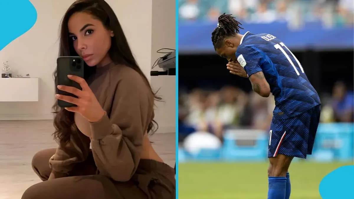 Person taking a selfie and player bowing in match Person taking a selfie and player bowing in match