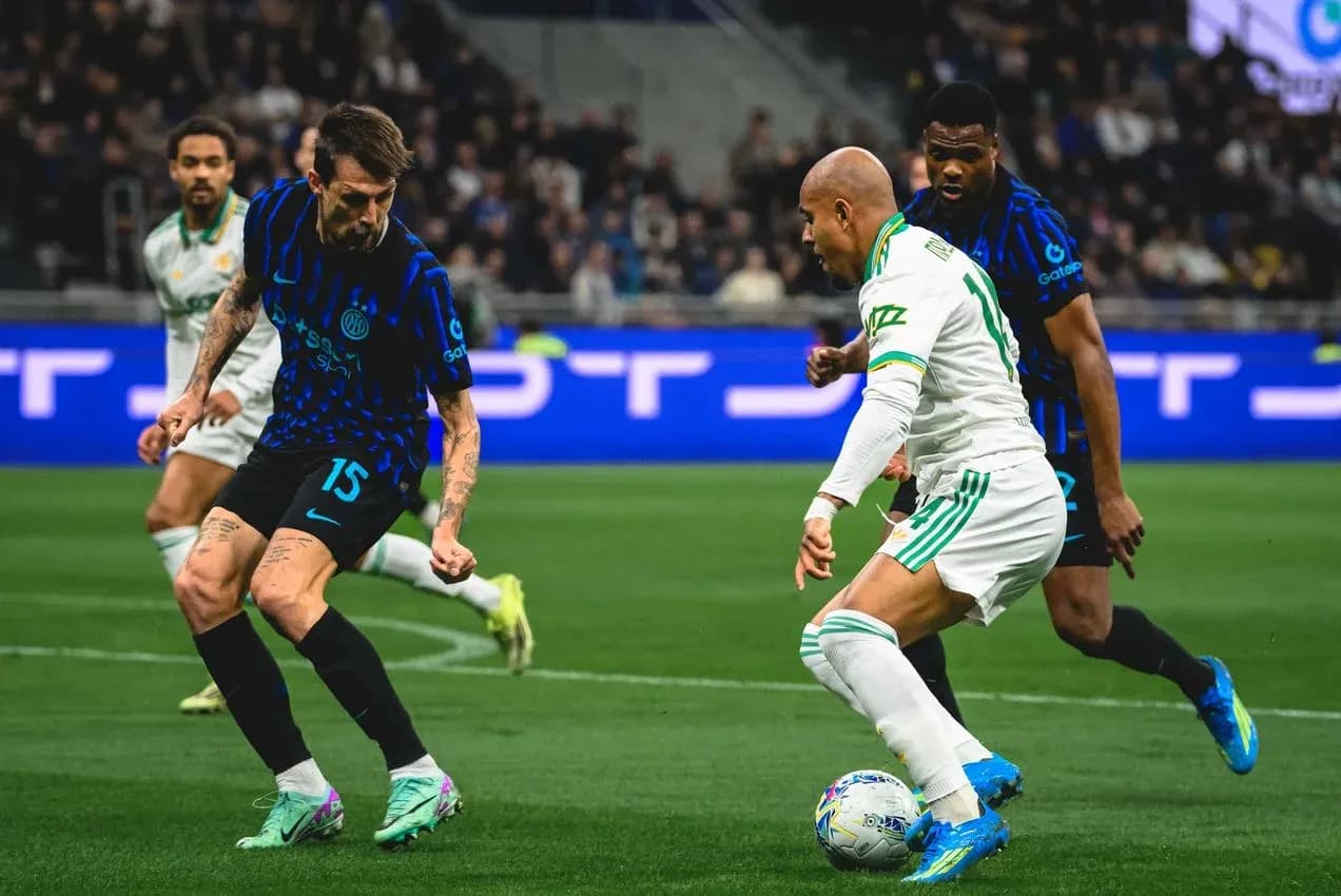 Players competing in AS Roma vs Inter match Players competing in AS Roma vs Inter match