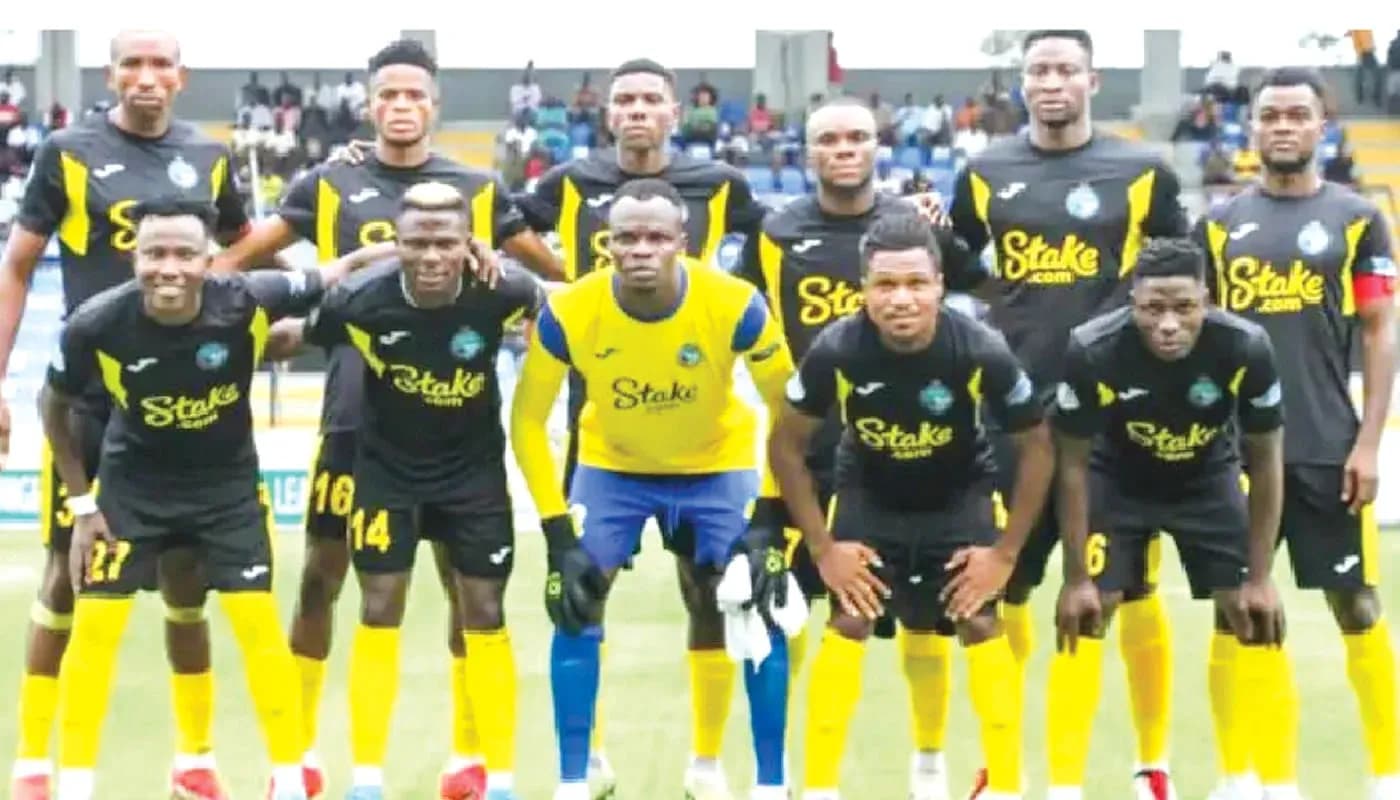 Enyimba FC team photo before match Enyimba FC team photo before match