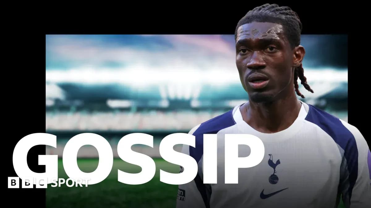 Player in Tottenham jersey with stadium background Player in Tottenham jersey with stadium background
