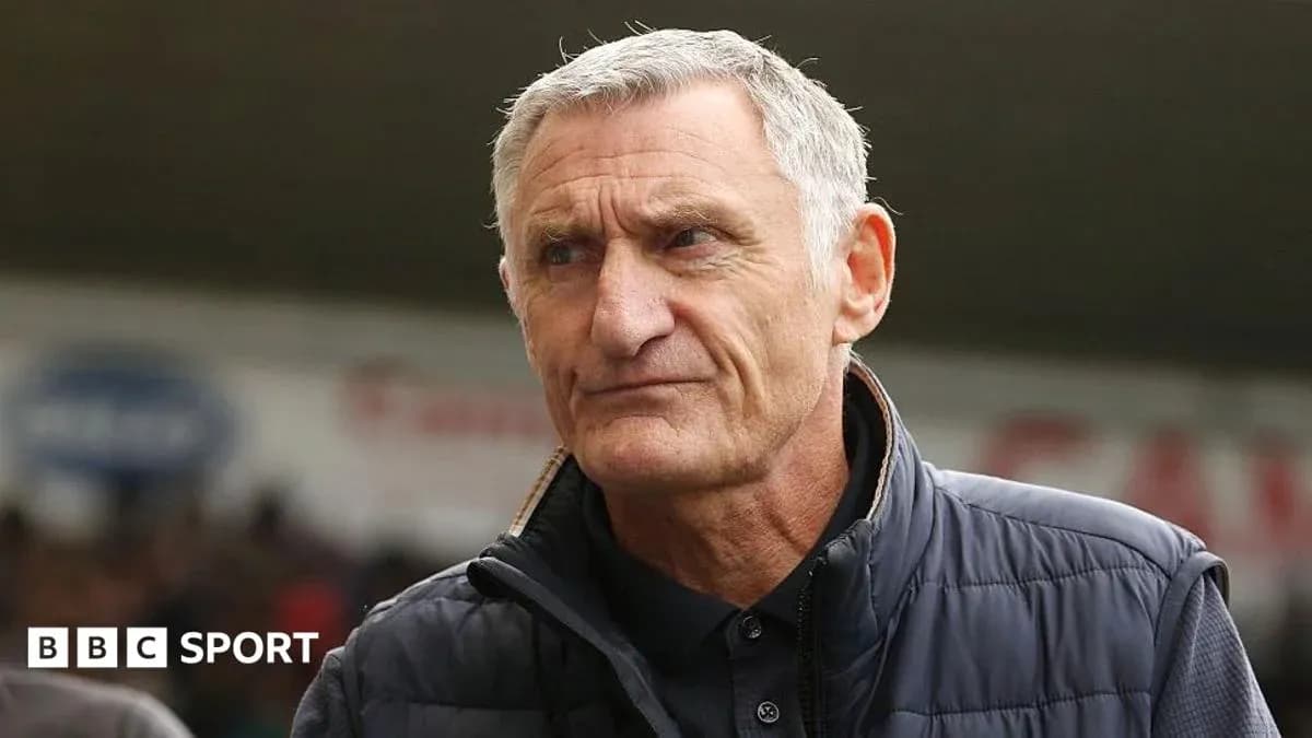 Manager at press conference before the match Manager at press conference before the match