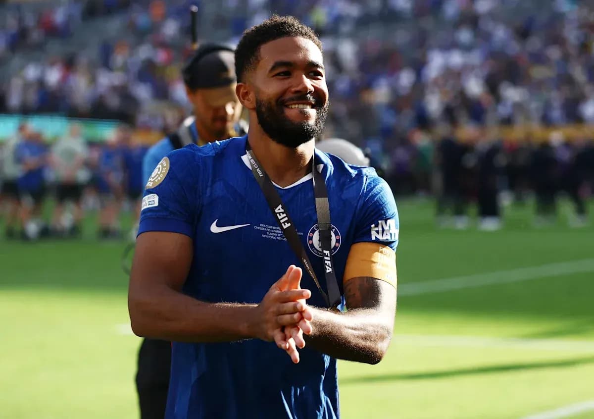 Player celebrating with medal after match Player celebrating with medal after match