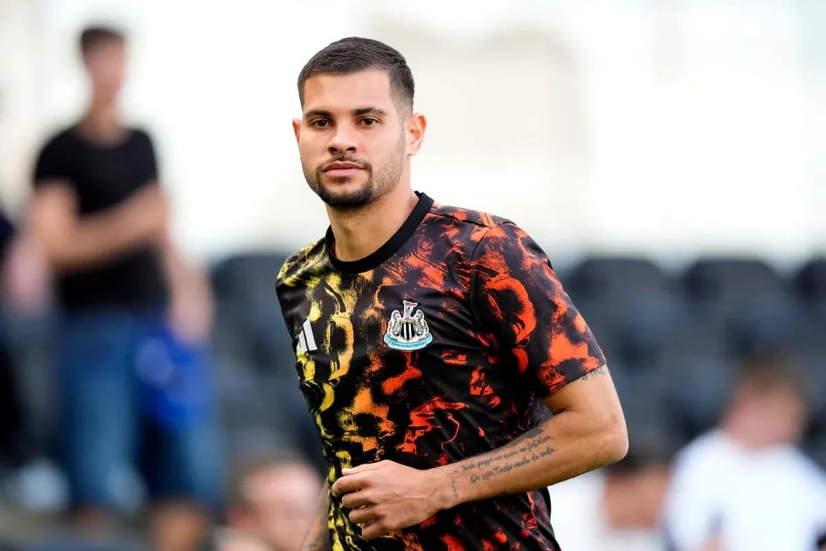 Player in colorful training kit before match Player in colorful training kit before match