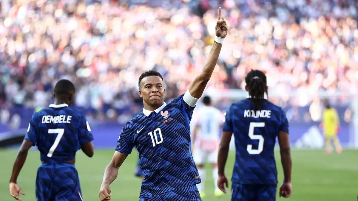 Player celebrating a goal during a match Player celebrating a goal during a match