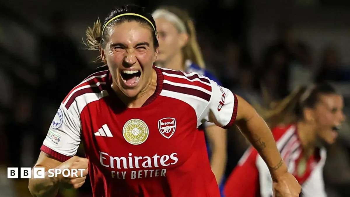 Arsenal player celebrating a goal during match Arsenal player celebrating a goal during match