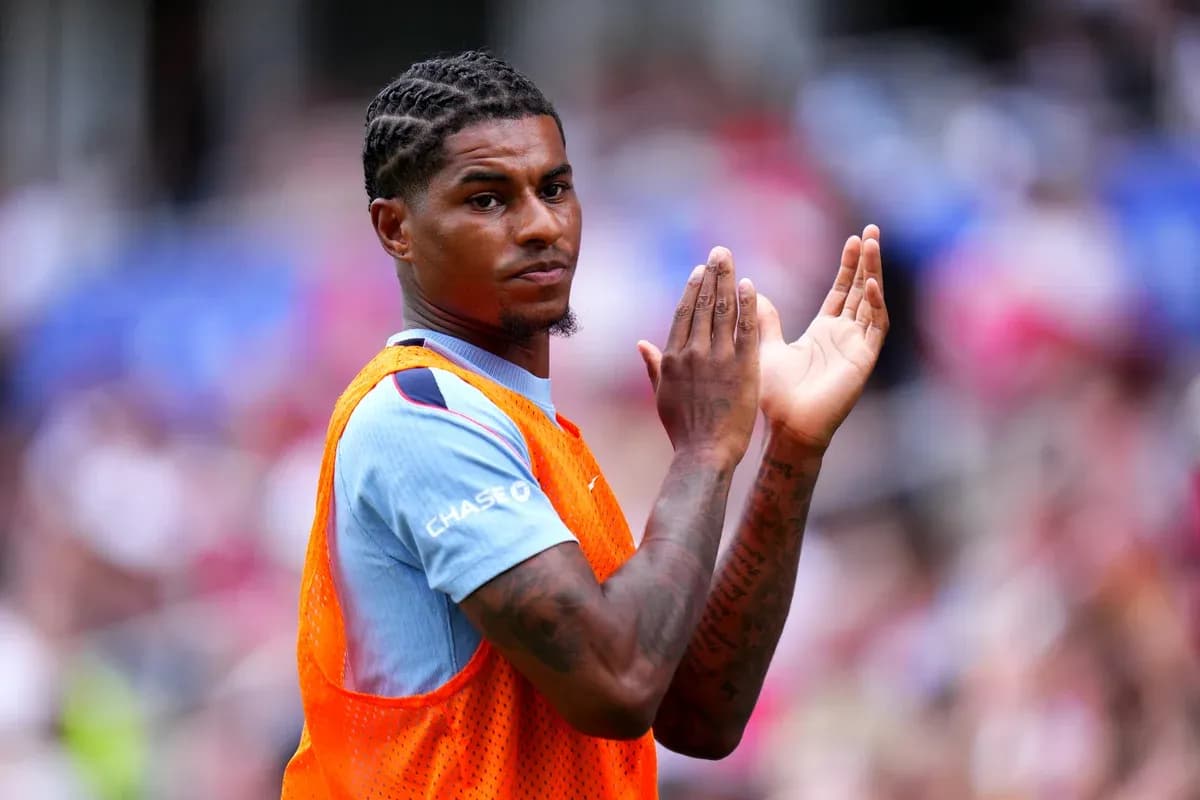 Player applauding from the sidelines during match Player applauding from the sidelines during match